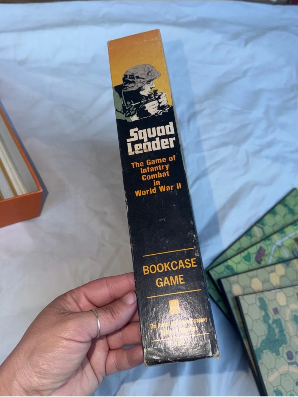 2nd ED Squad Leader Vintage 1977 The Game of Infantry Combat in WWII Board USA